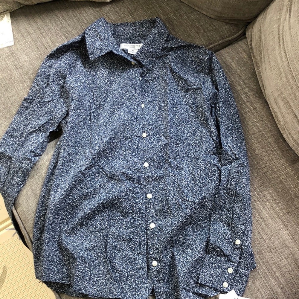 Ladies long sleeves top size petite small